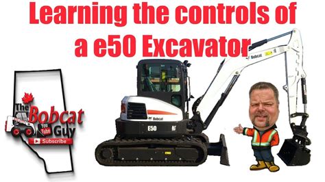 how to use a mini excavator video|operating a bobcat mini excavator.